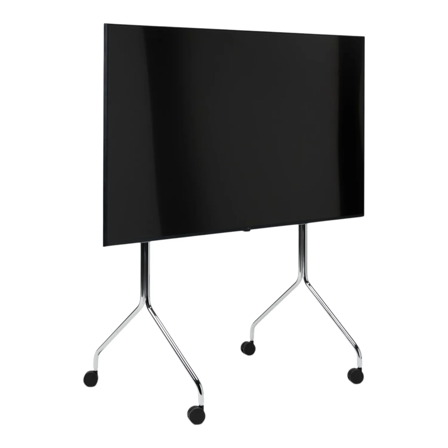 Pedestal - Moon Tall TV-Ständer chrome