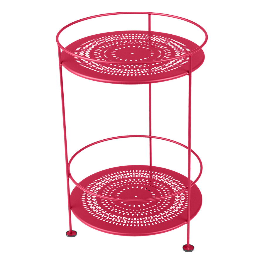 fermob guinguette tisch perfo rose praline 64714