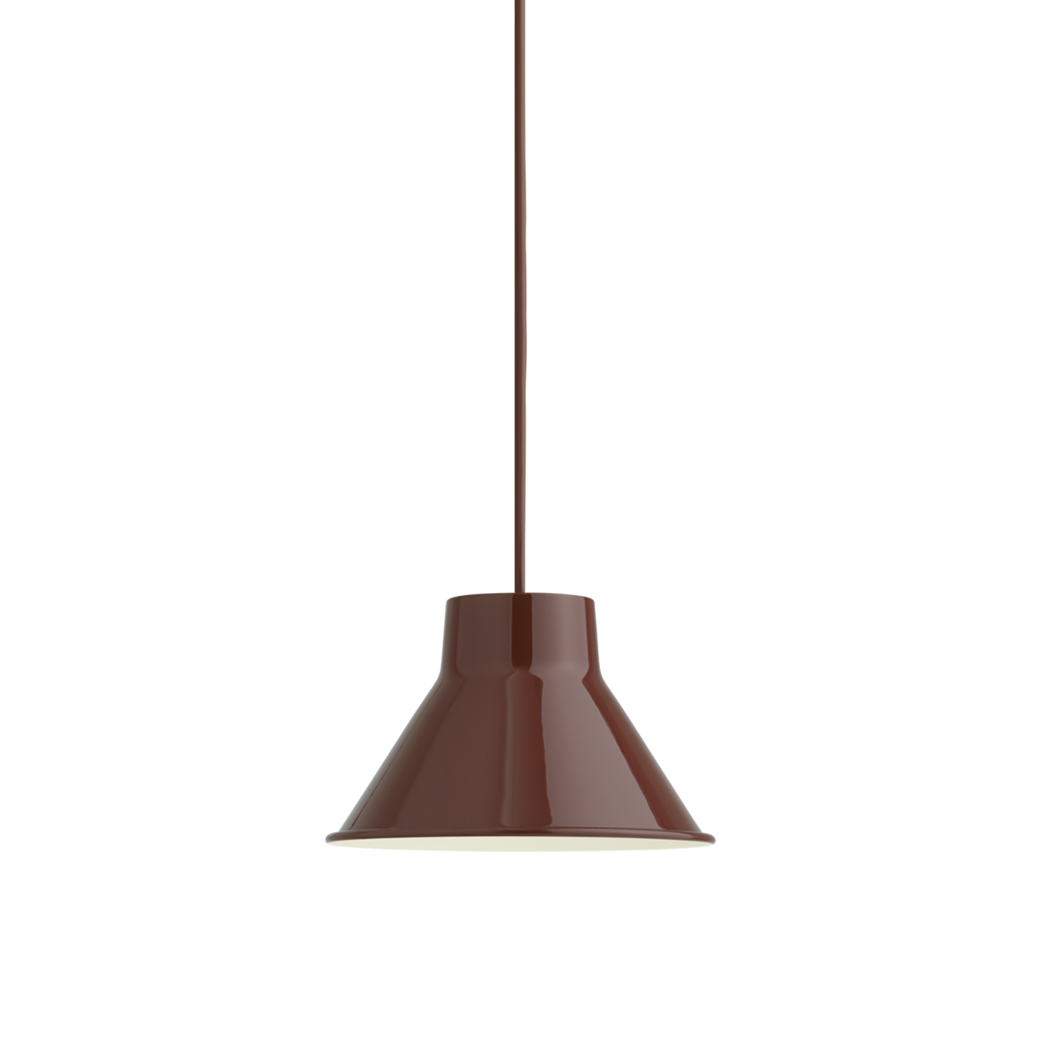 muuto top pendant leuchte 21 freisteller dunkelrot 84699