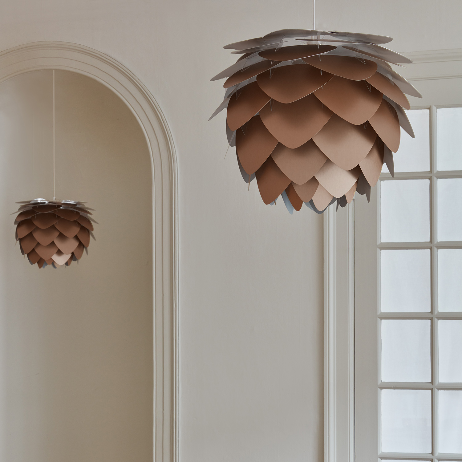 umage aluvia leuchte medium bronze aus 66278