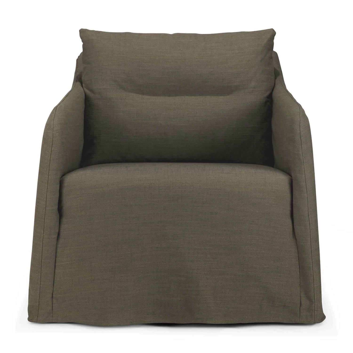 Ethnicraft - Weave Lounge Sessel grün