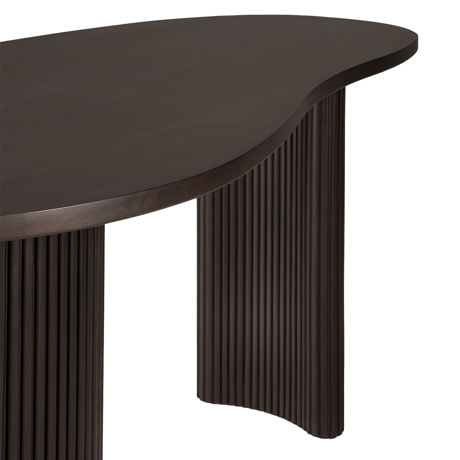 Ethnicraft - Boomerang Schreibtisch 160 cm mahagoni
