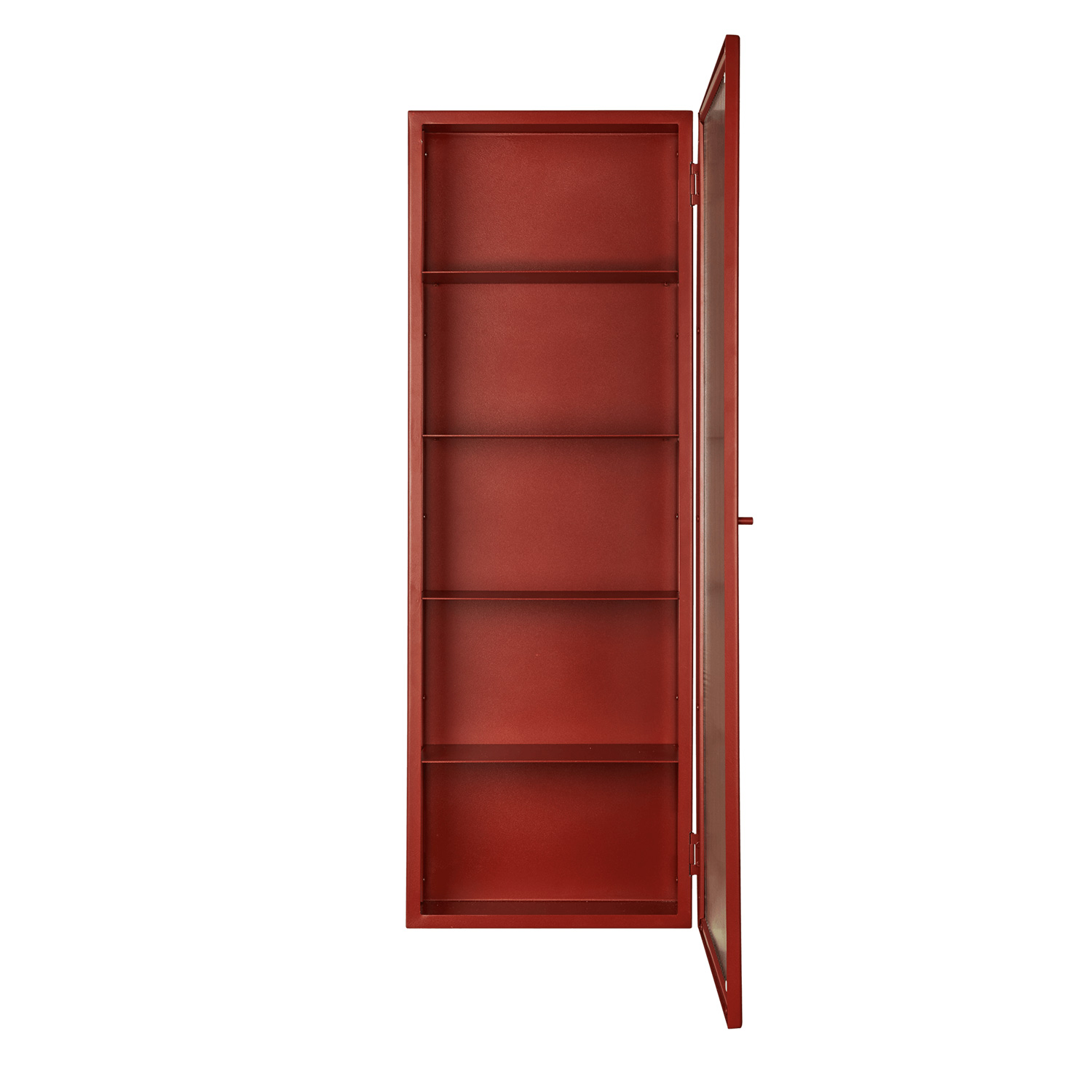 Ferm Living - Haze Wandschrank 35x100cm oxide red