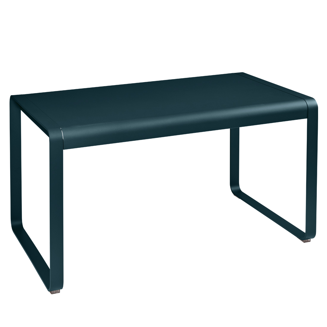 fermob bellevie tisch 140x80 acapulcoblau 88547