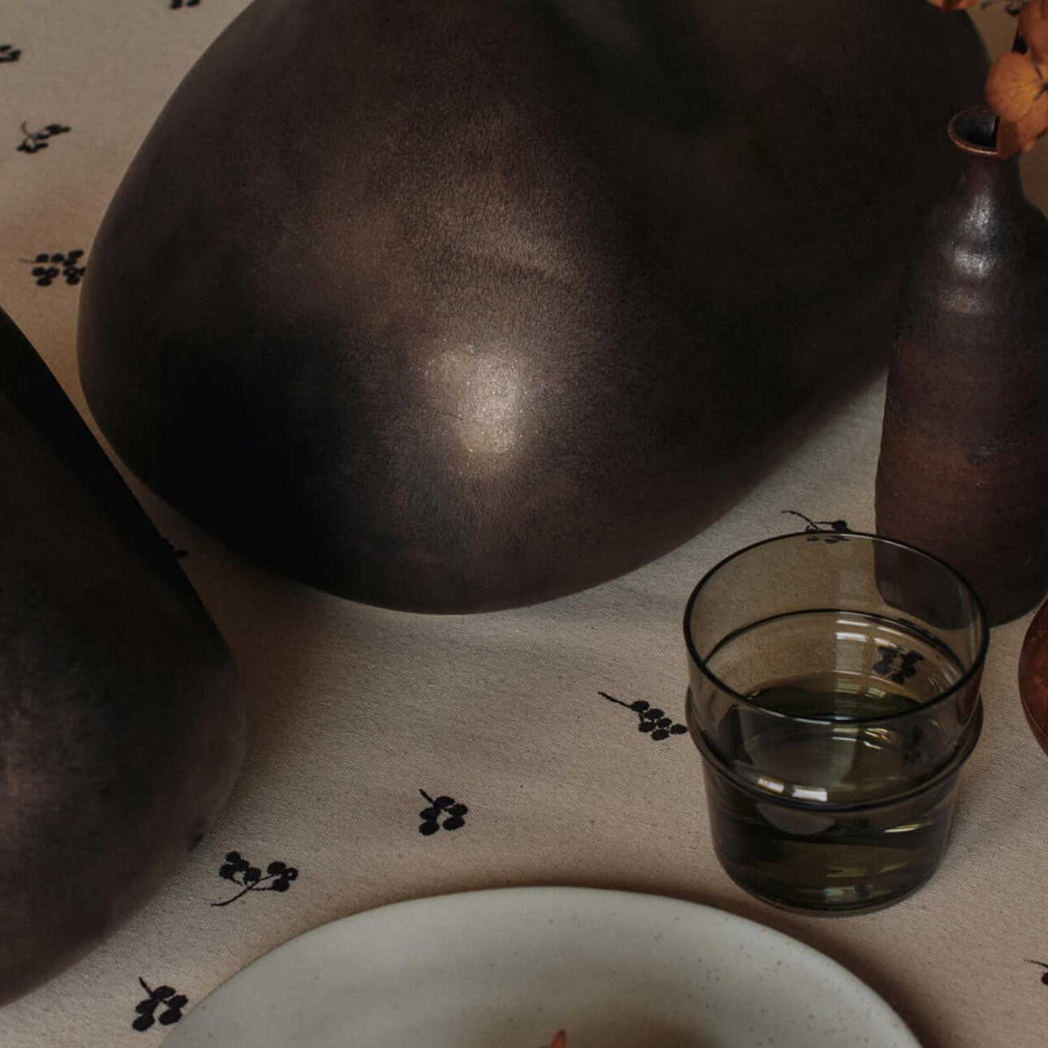 Ferm Living - Bellure Piece oval rustic bronze