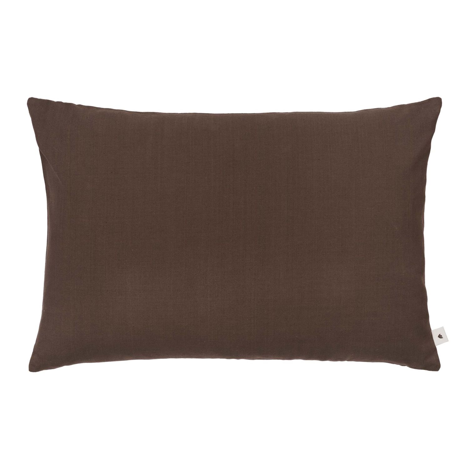 Ferm Living - Sen Kissen rechteckig dark chocolate