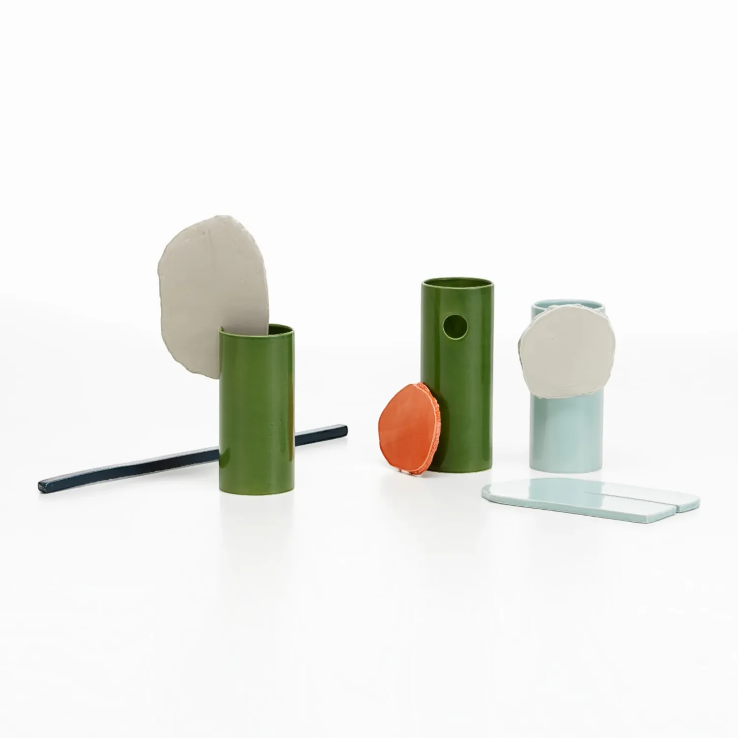 Vitra - Découpage Vase Feuille