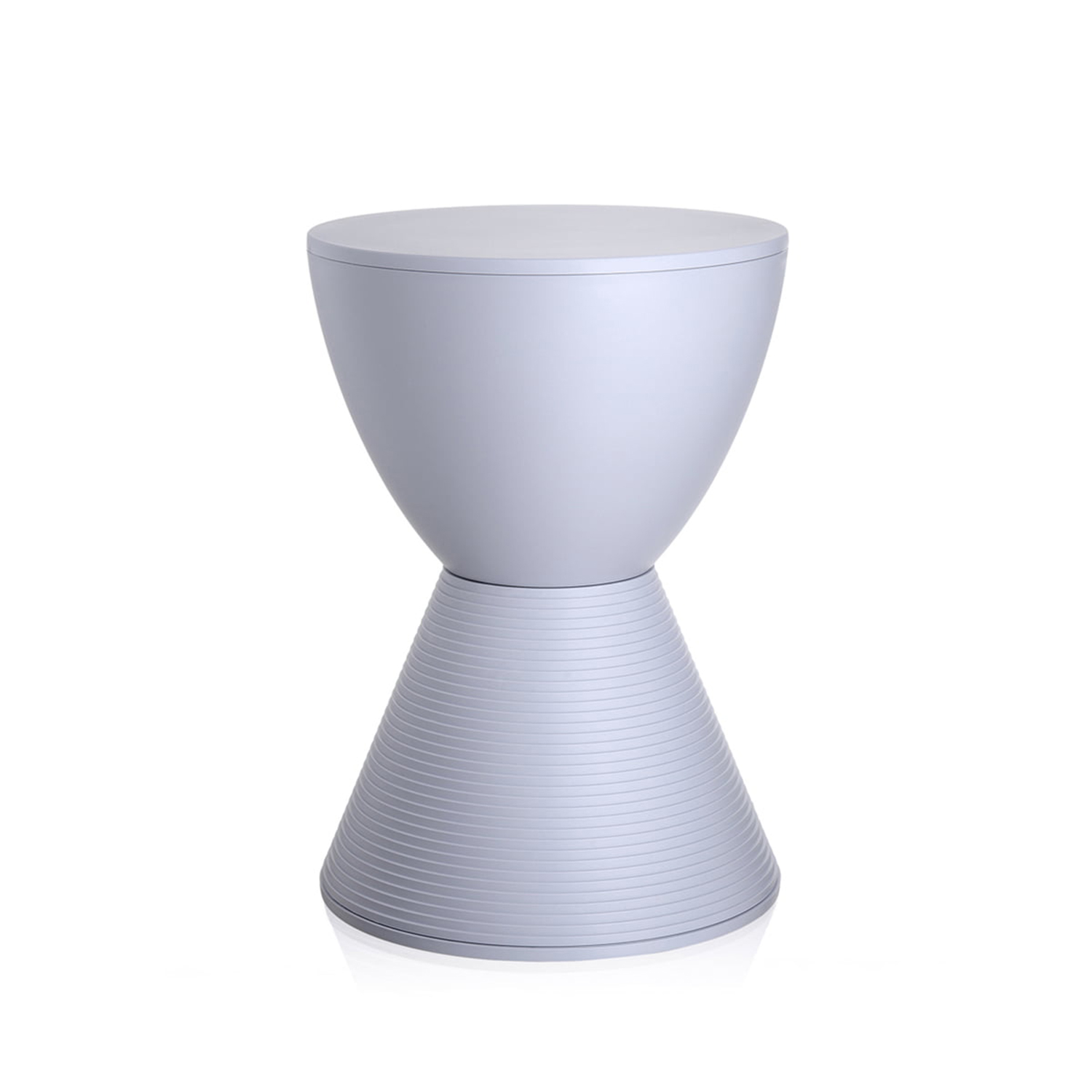 kartell prince aha hocker lavendelgrau 74495