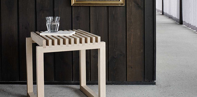 Nachhaltiges Wohnen Skagerak Cutter Hocker