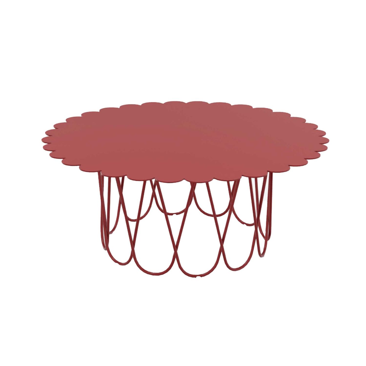 Vitra - Flower Beistelltisch klein rot