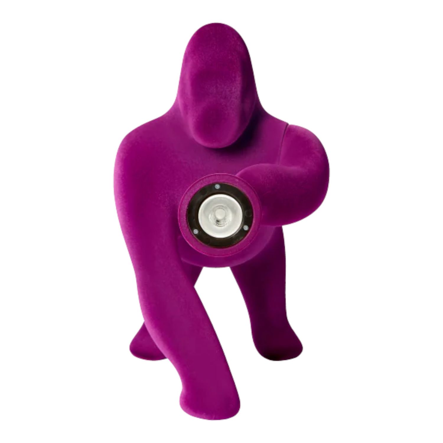 Qeeboo - Kong XS Velvet Finish Tischleuchte violett