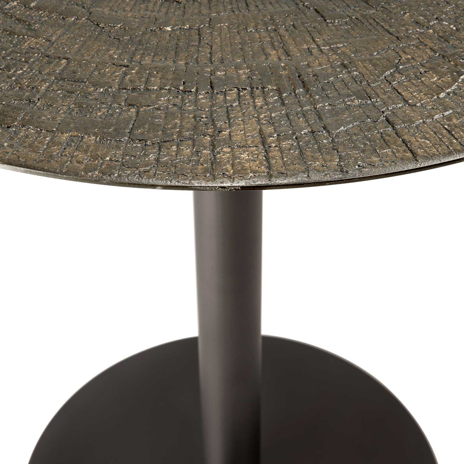 Ethnicraft - Blend Loungetisch dark bronze / Ray Whisky