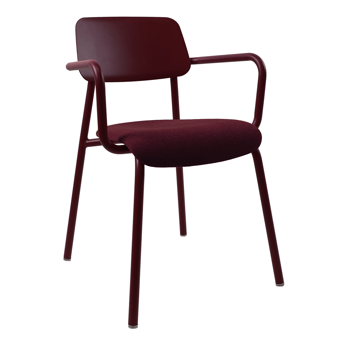 Fermob - Studie Sessel mit Stoffbezu schwarzkirsche burgundy