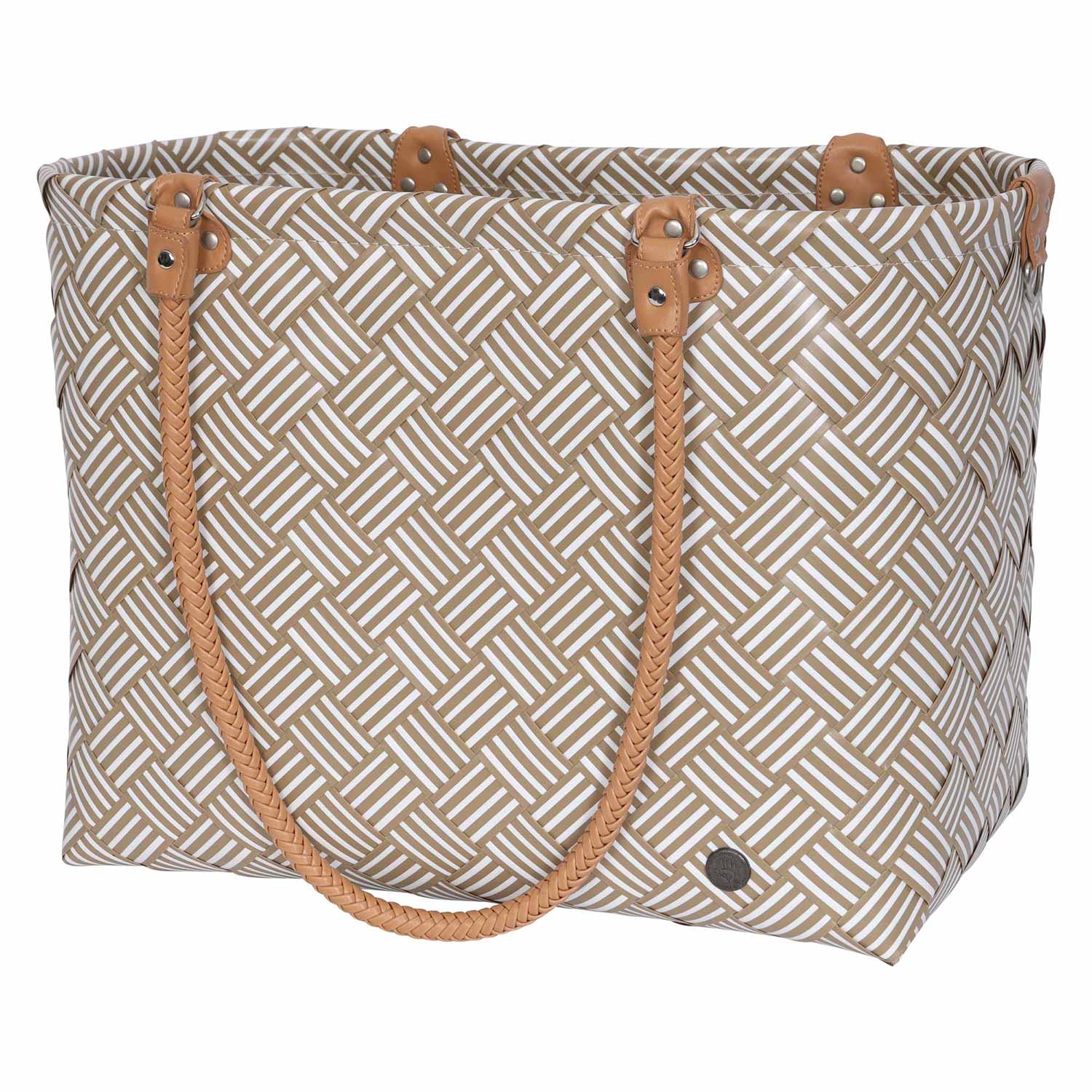 handed by saint maxime stripes khaki 93565