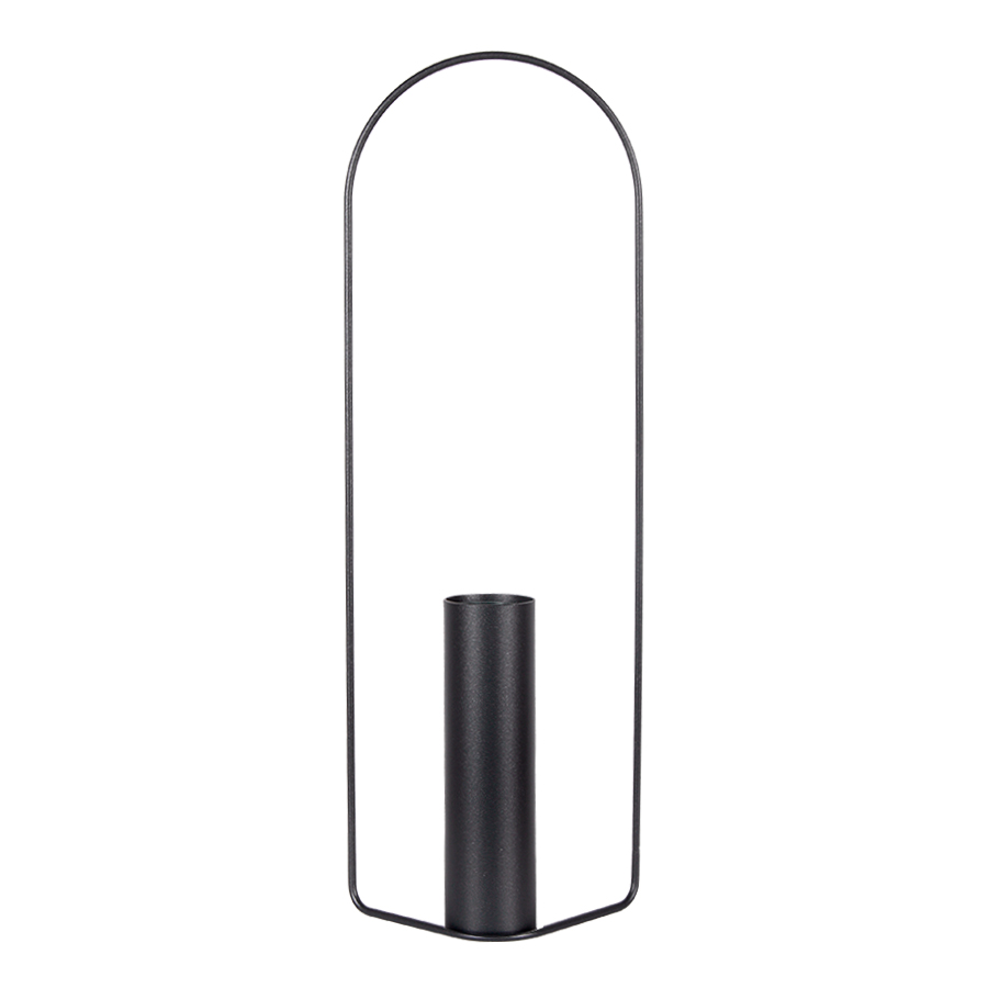 fermob itac vase zylindrisch carbone 76999