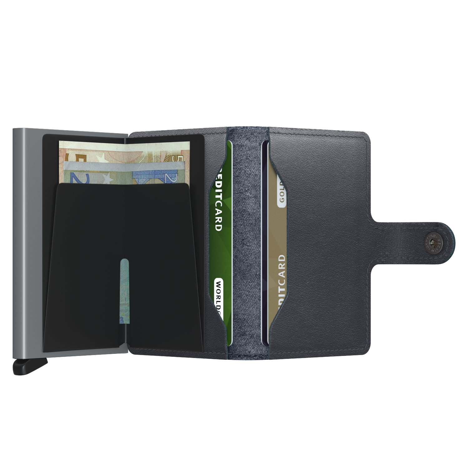 secrid miniwallet original grey offen 83634