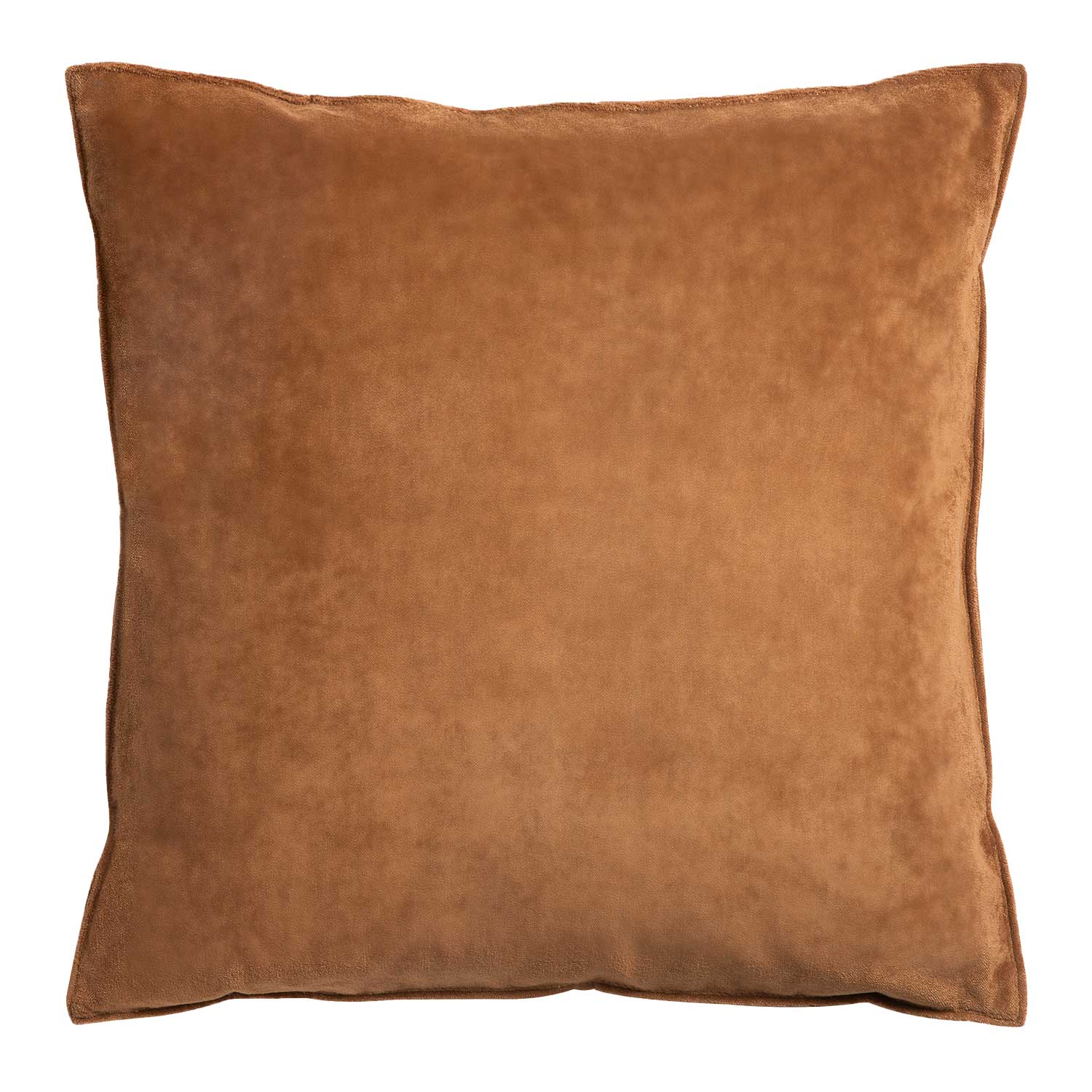 Ethnicraft - Velvet Kissen zimt qudratisch