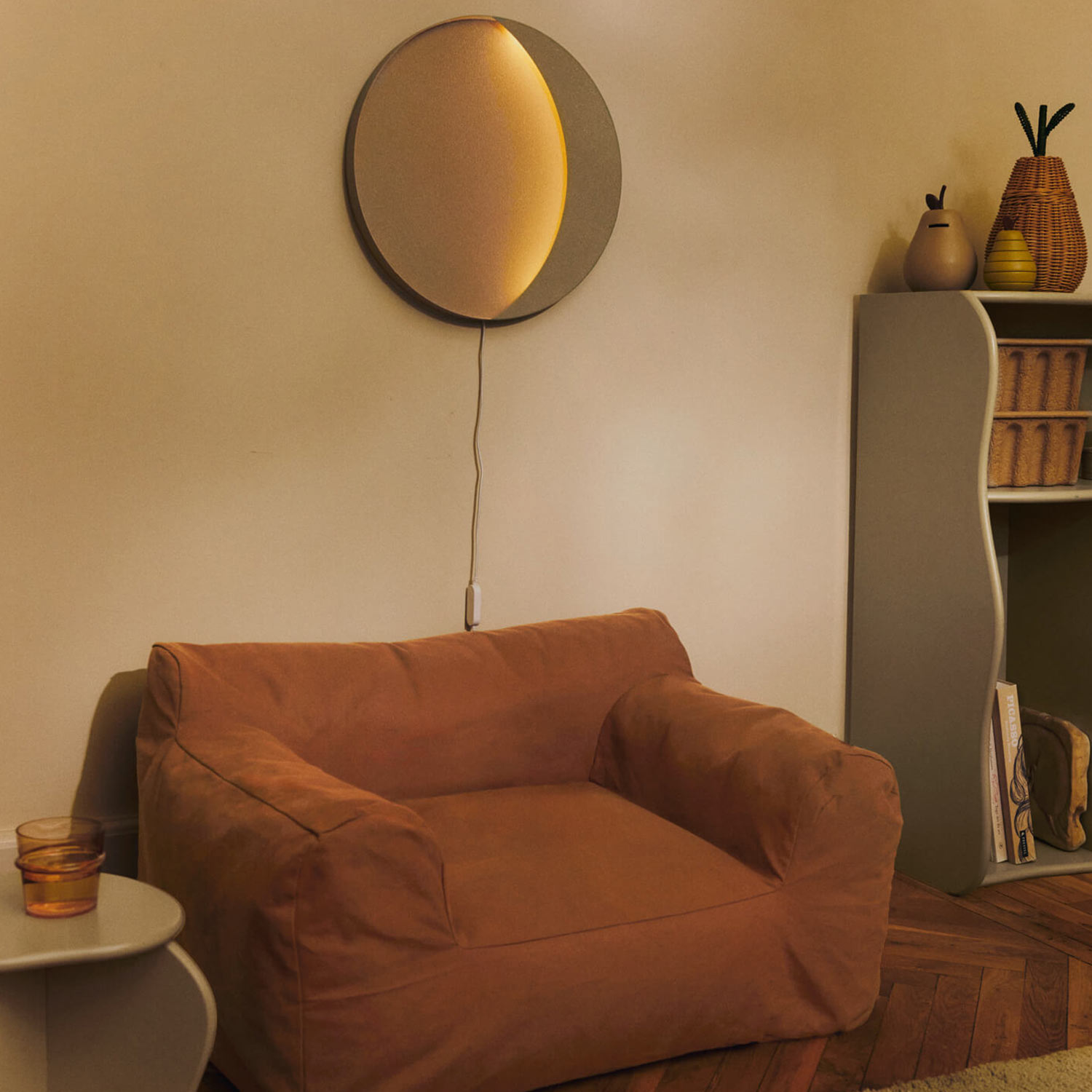 Ferm Living - Neba Wandleuchte kaschmir