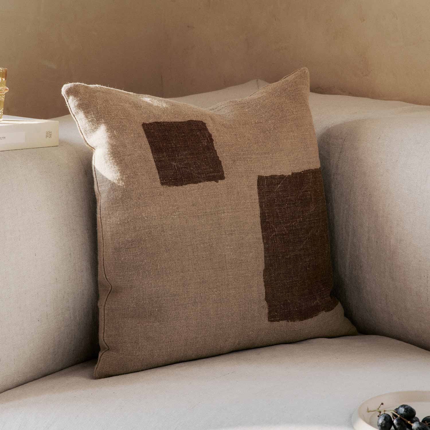 Ferm Living - Oleo Kissen natural/sugar kelp