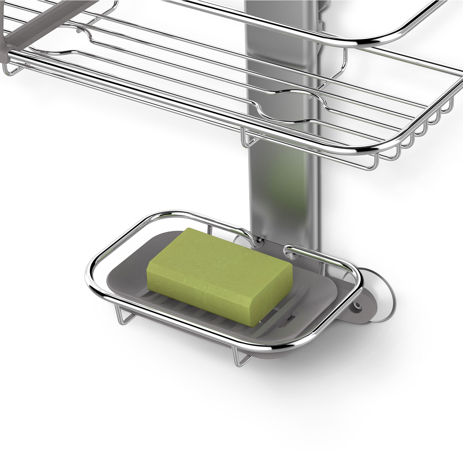simplehuman duschcaddy mittelgross seifenschale ablauf 98520