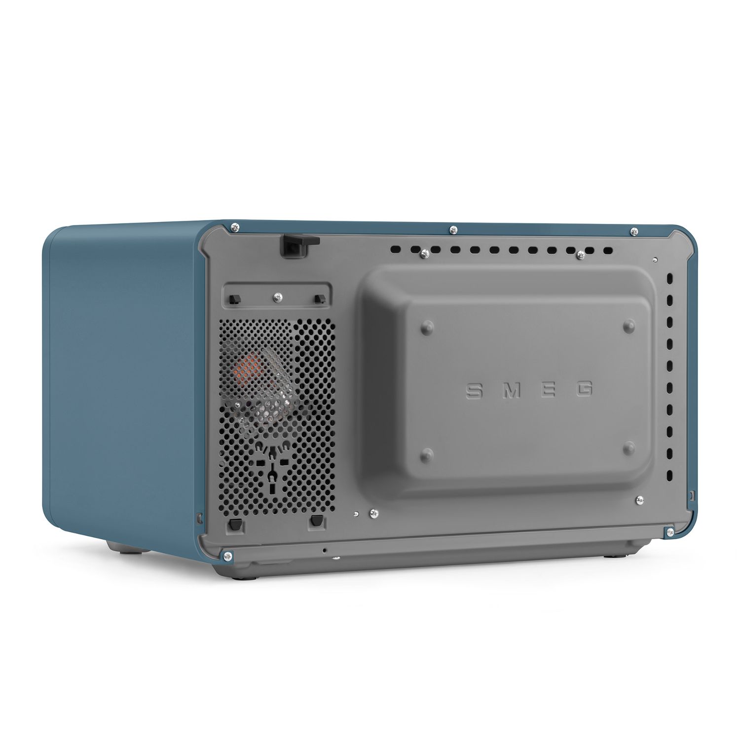 SMEG - Mikrowelle mit Grillfunktion MOC01 storm blue