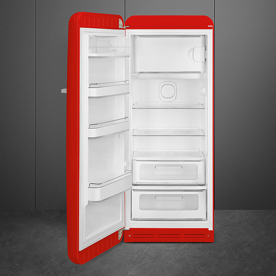 smeg kuehlschrank FAB28 rot links2 55128