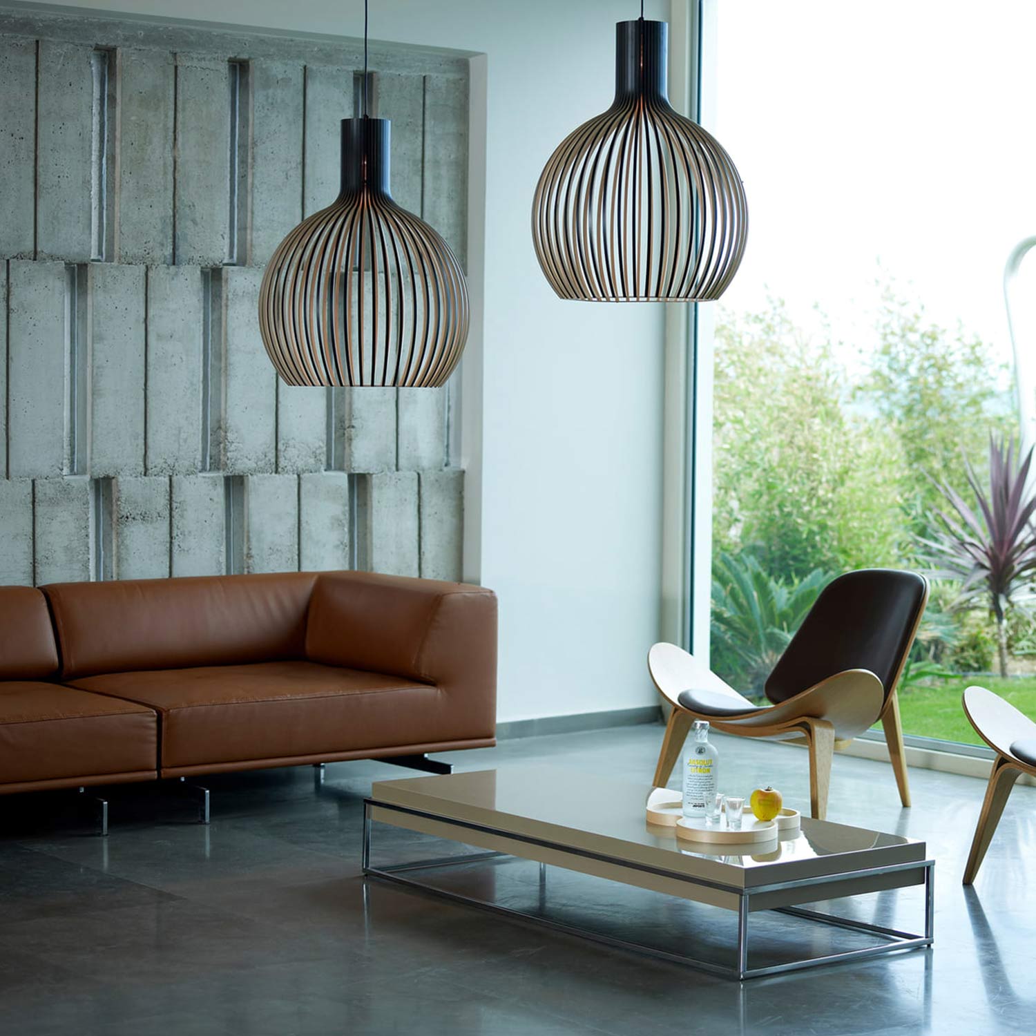 secto design octo pendelleuchte black 72161