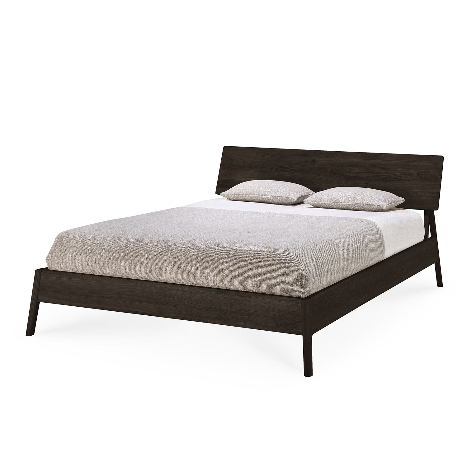 ethnicraft air bettgestell eiche dunkel schraeg 103923