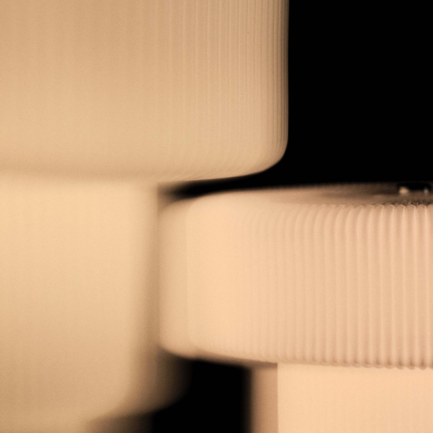 Ferm Living - Ripple portable Lampe H10 weiß