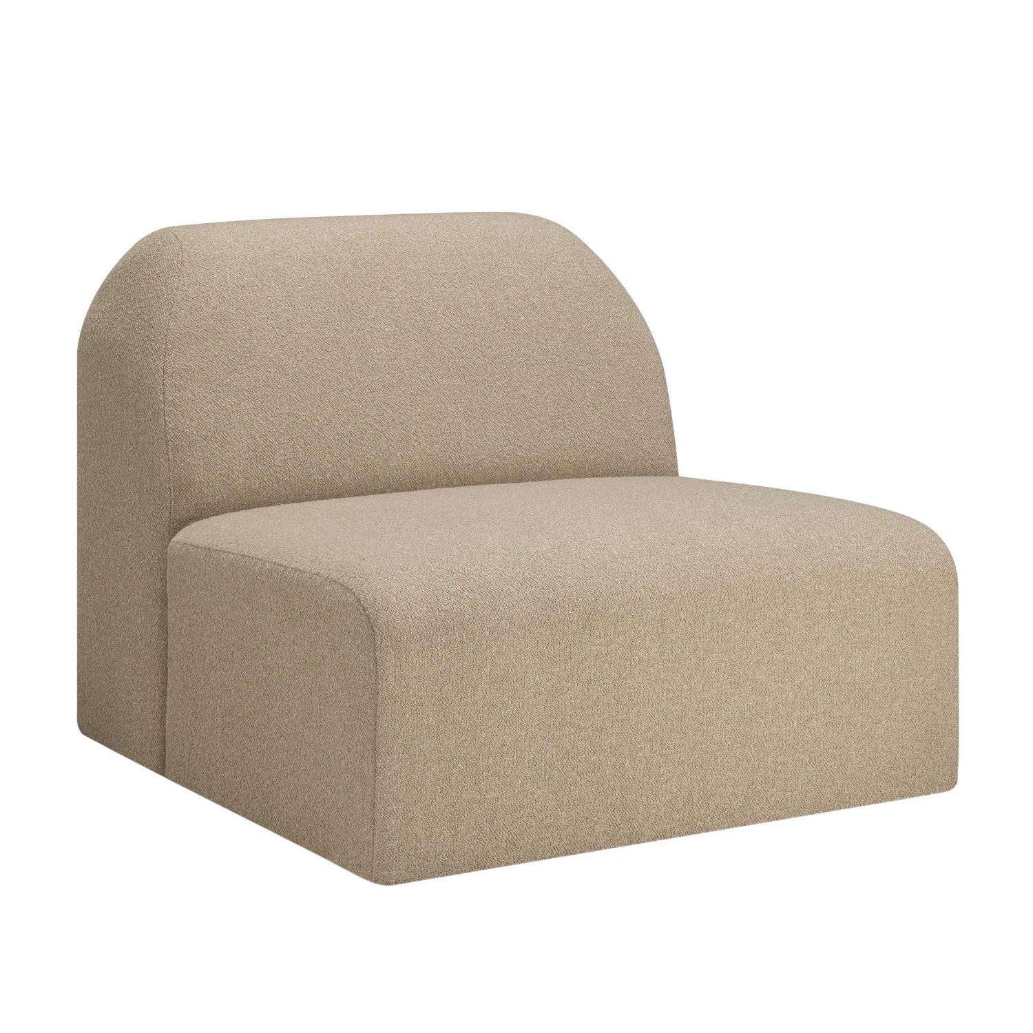 Ethnicraft - Bulky 1 Sitzer Almond