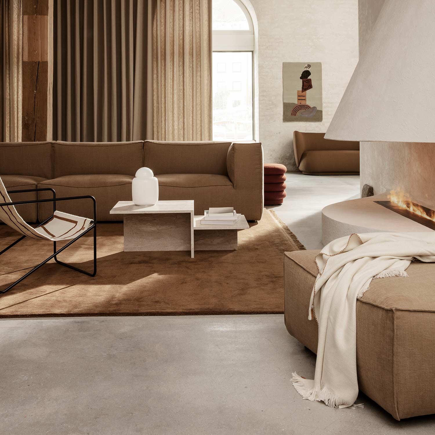 ferm living distinct coffee table bell leuchte 90789