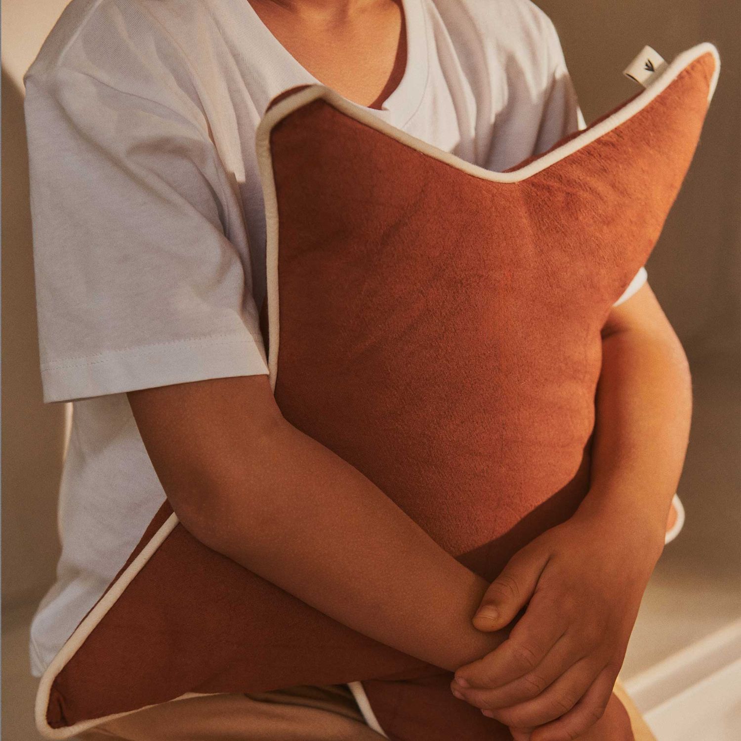 Ferm Living - Star Kissen undyed