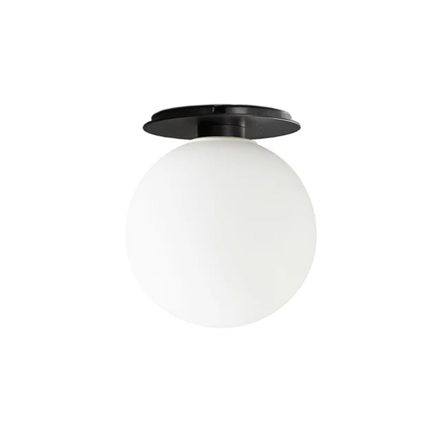 Audo - TR Bulb Decken- und Wandleuchte Messing / matt opal
