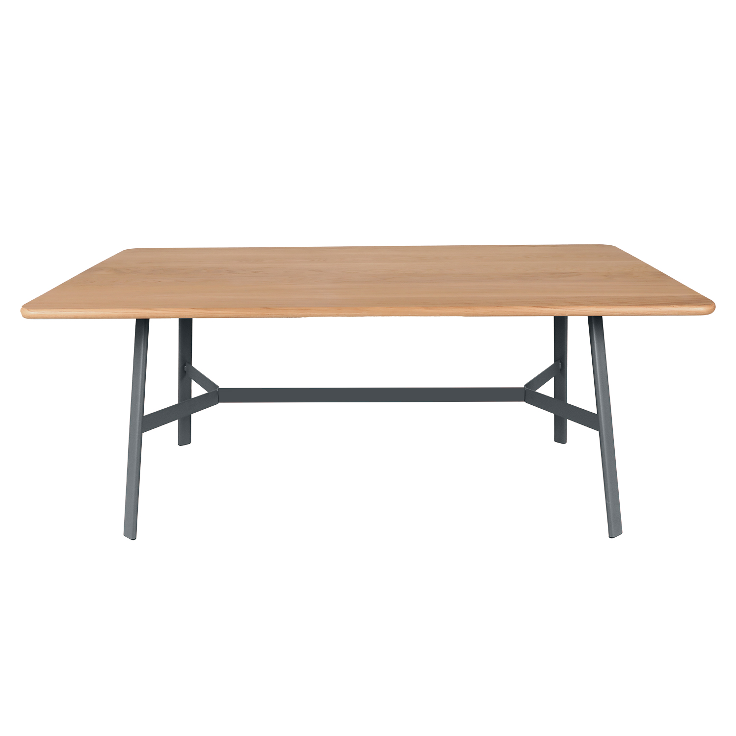 Fermob - So'O Tisch Eiche 180x90 cm gewittergrau