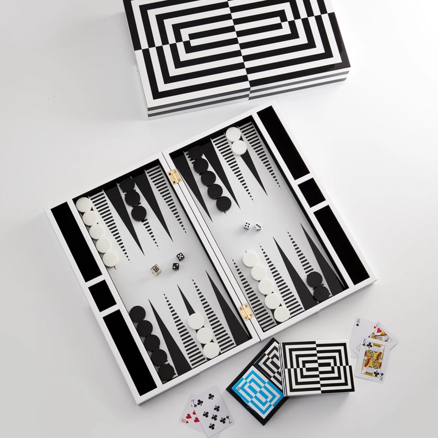 jonathan adler op art spielkarten 75532
