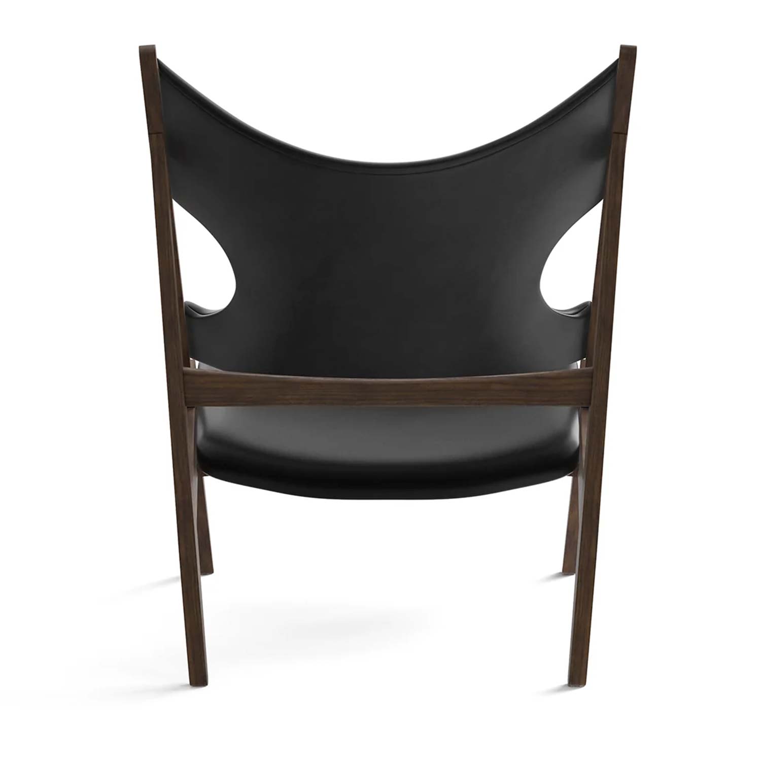 Audo - Knitting Lounge Chair dark stained oak/dakar