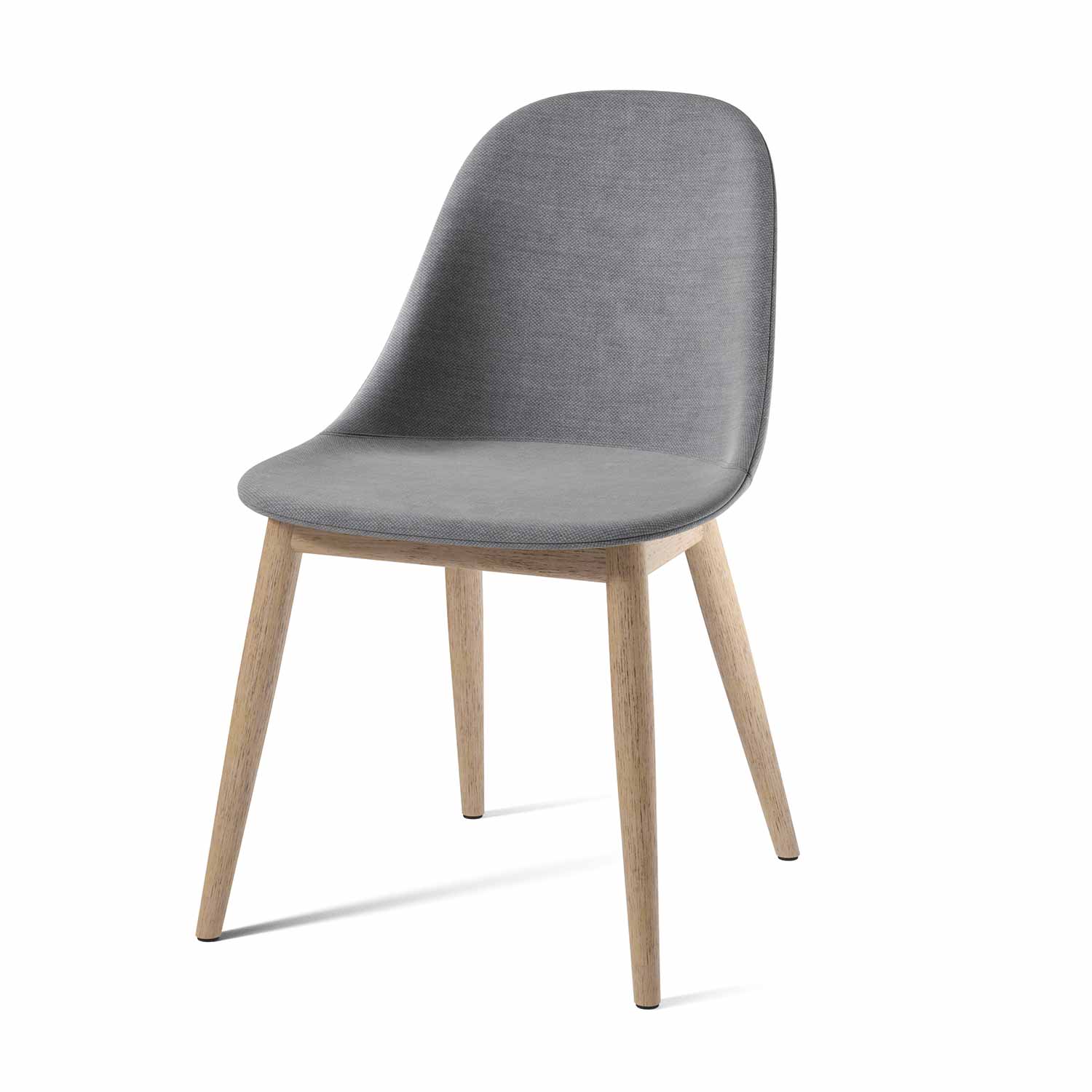 Audo - Harbour Holz/gepolstert niedrig Natural Oak/Fiord