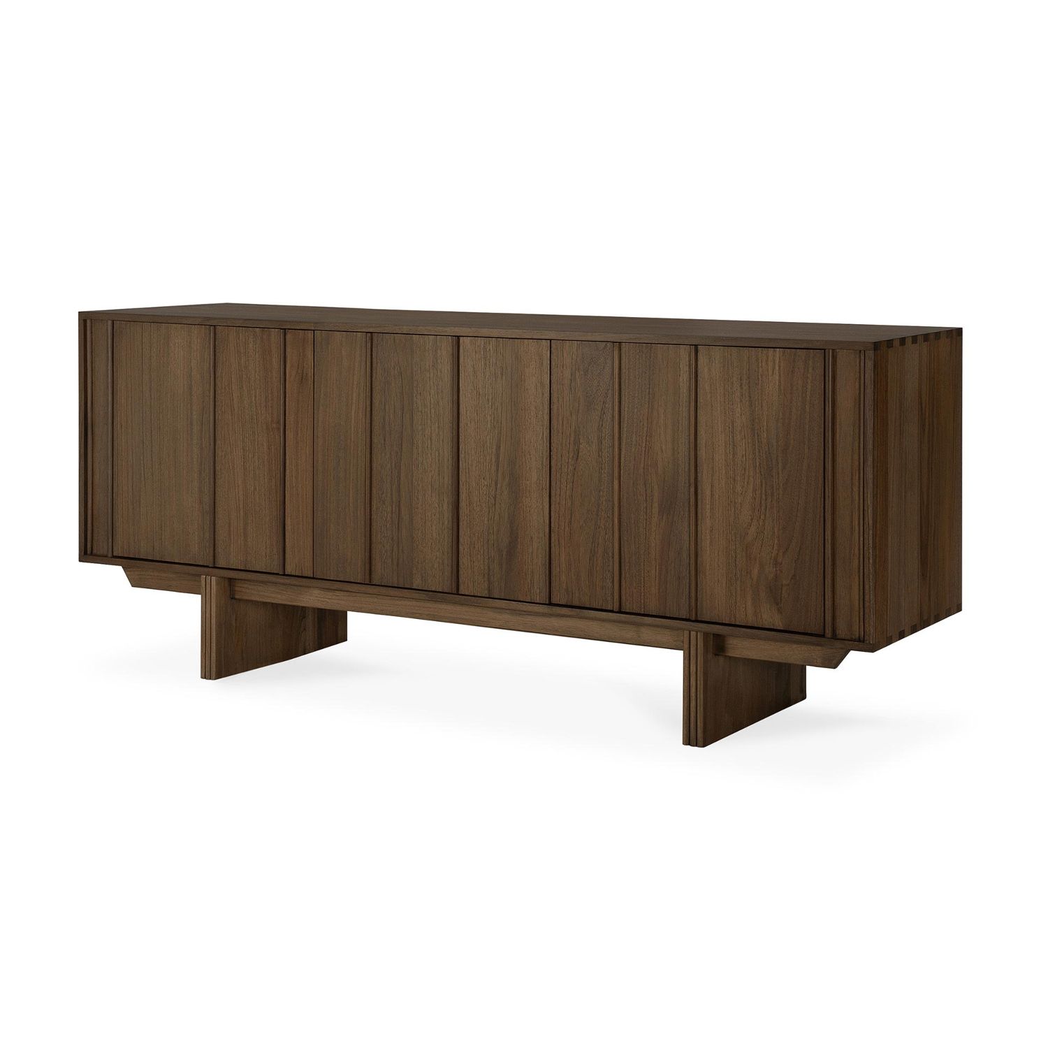 Ethnicraft - Pillar Anrichte teak wild brown 3 Türen