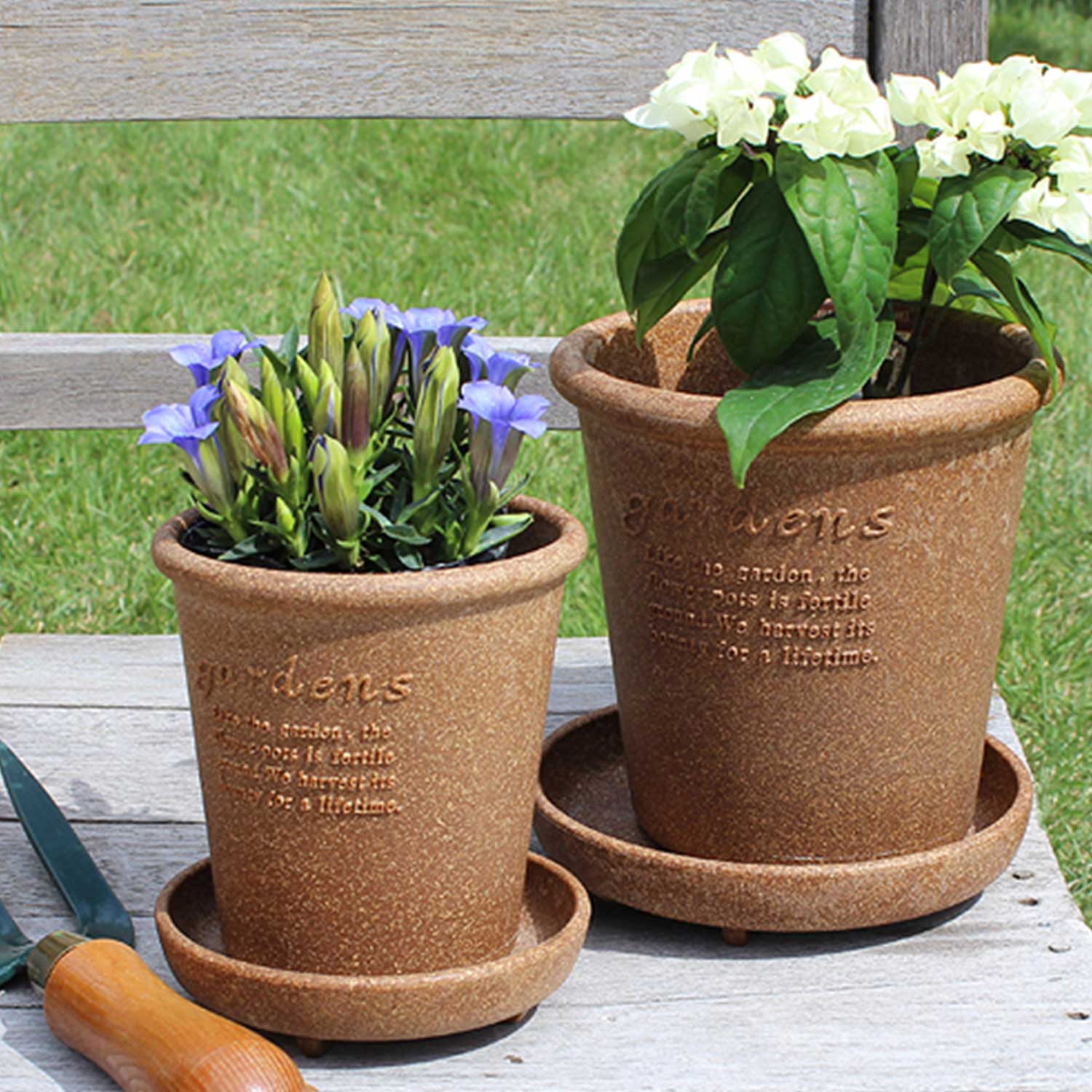 Hachiman - Eco Pot Round Type #8 schwarz