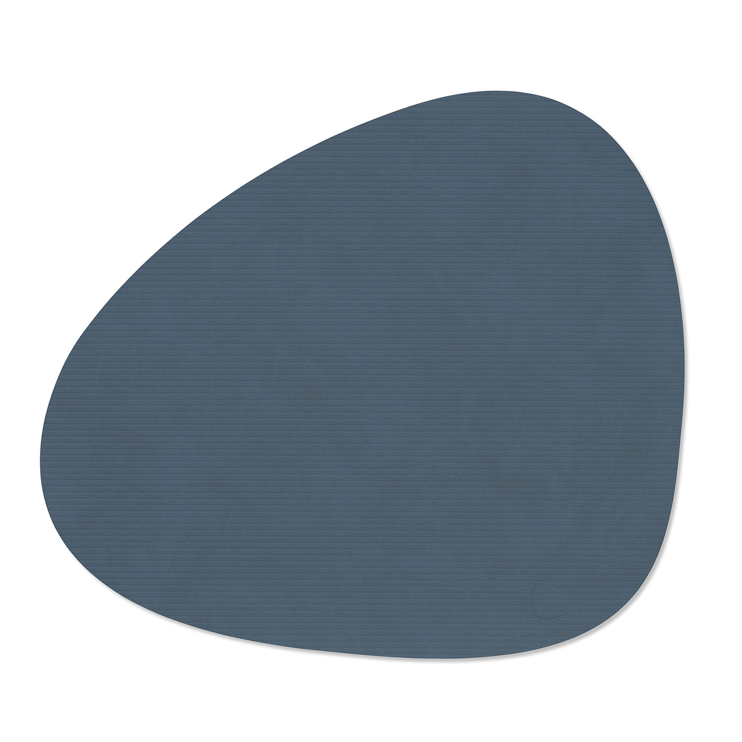 LIND DNA - Curve L Corduroy Tischset dunkelblau