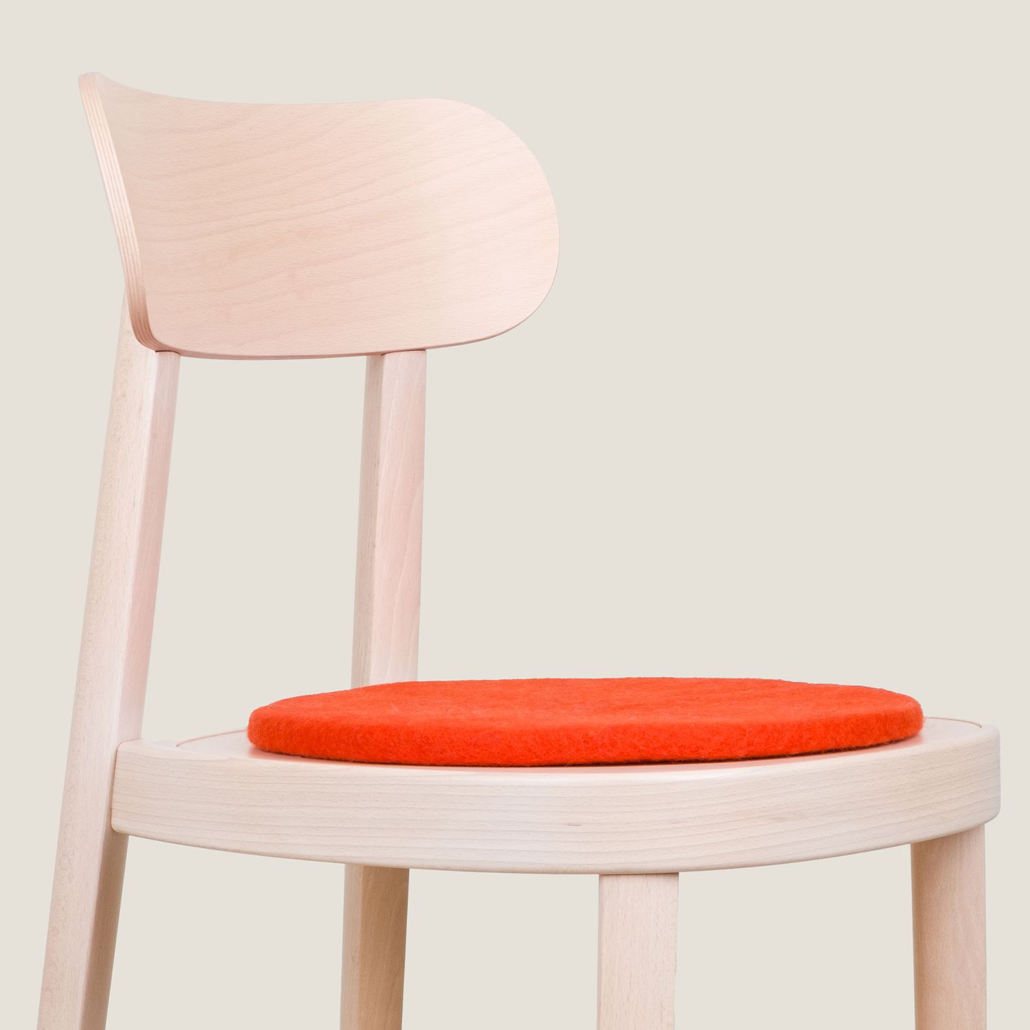 myfelt - Filz-Sitzauflage flach Ø 36 cm Isa