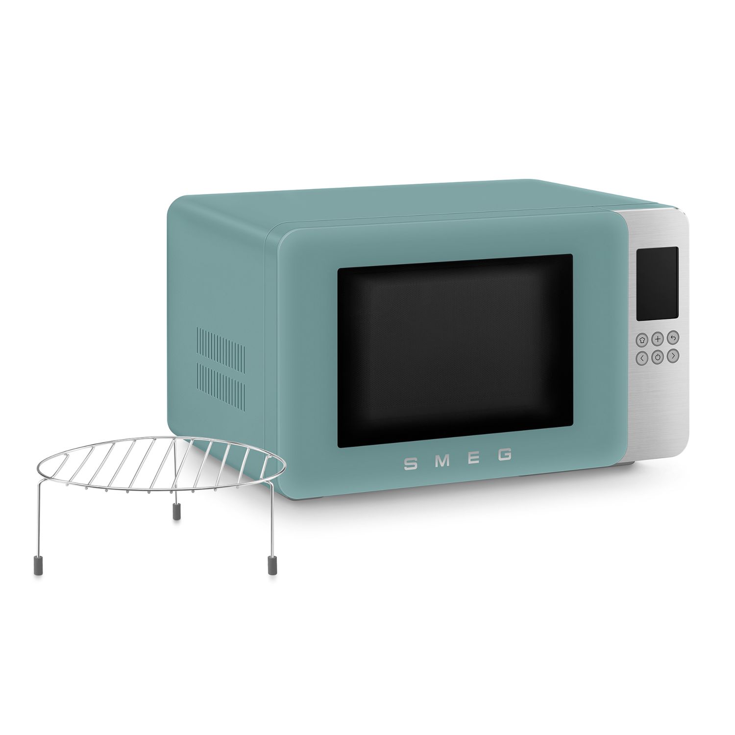 SMEG - Mikrowelle mit Grillfunktion MOC01 emerald green