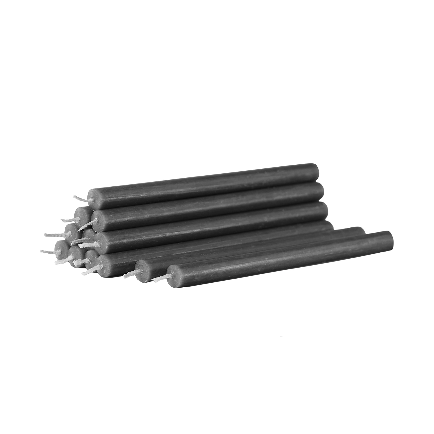 stoff nagel kerzen anthrazit 78274