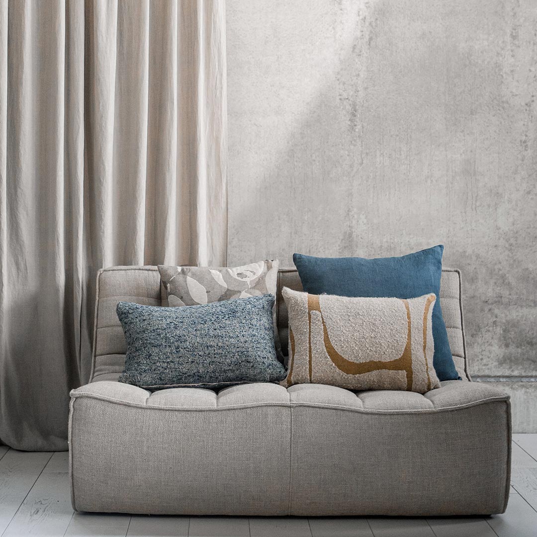 ethnucraft sofa beige ambiente zweisitzer 83985