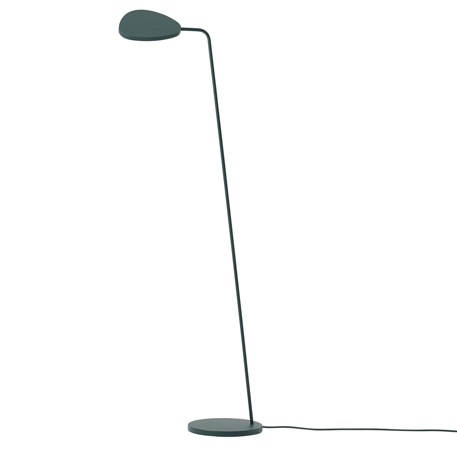 dark green leaf muuto stehlampe 54727