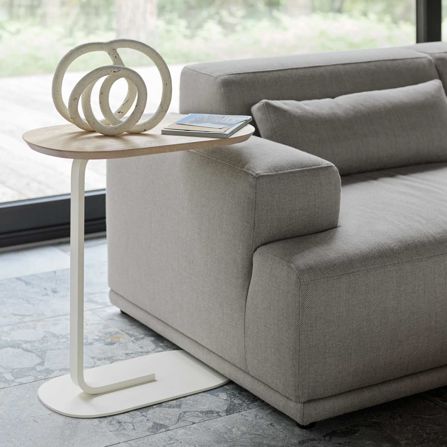 muuto relate side table oak laminate off white klein sofa 97136