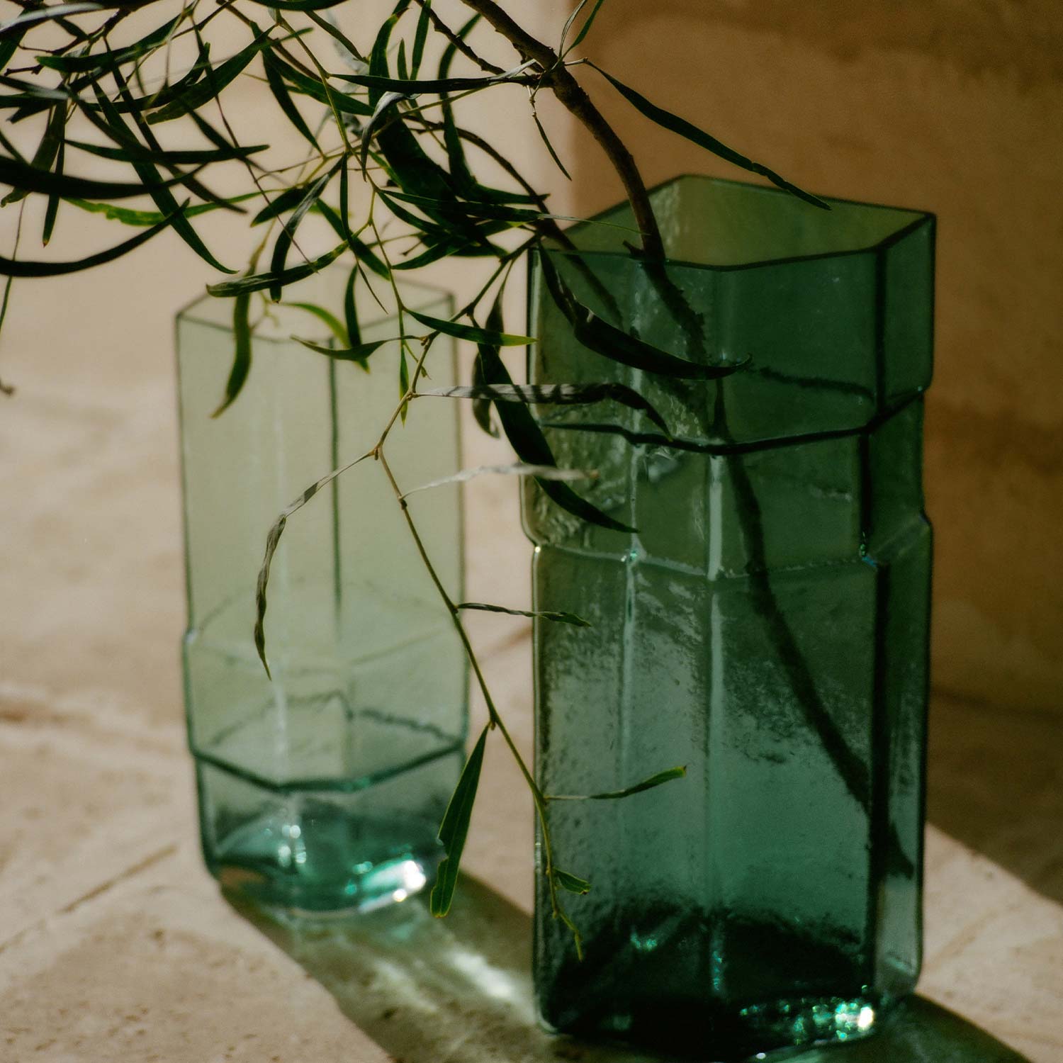 Ferm Living - Muro Vase S recycled amber