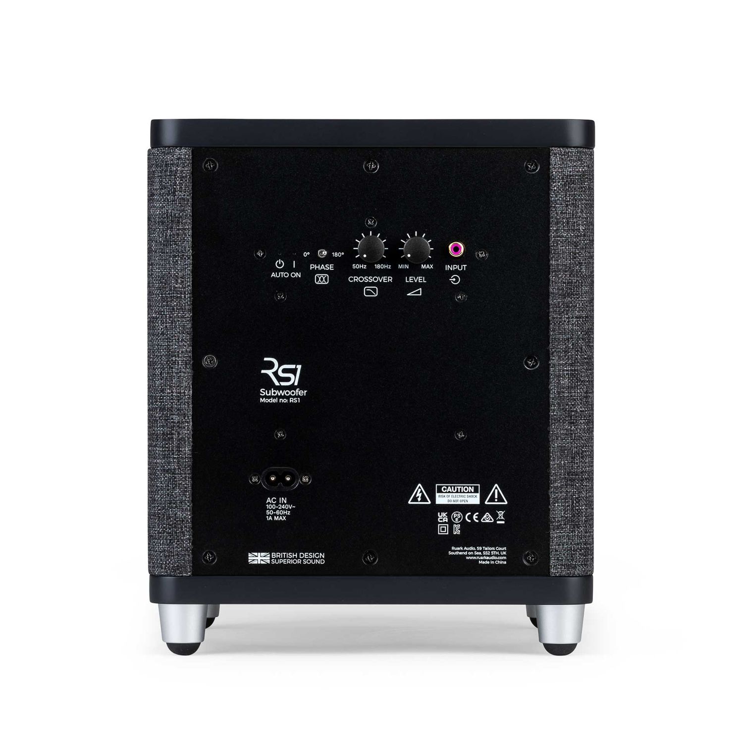 Ruark Audio - RS1 Subwoofer anthrazit/schiefergrau
