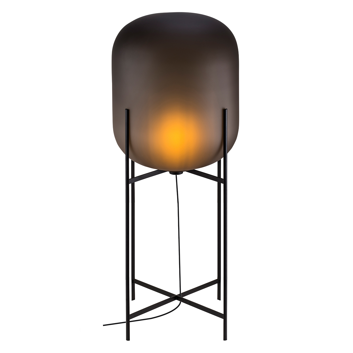 pulpo oda inbetween rauchgrau satiniert  black 63423