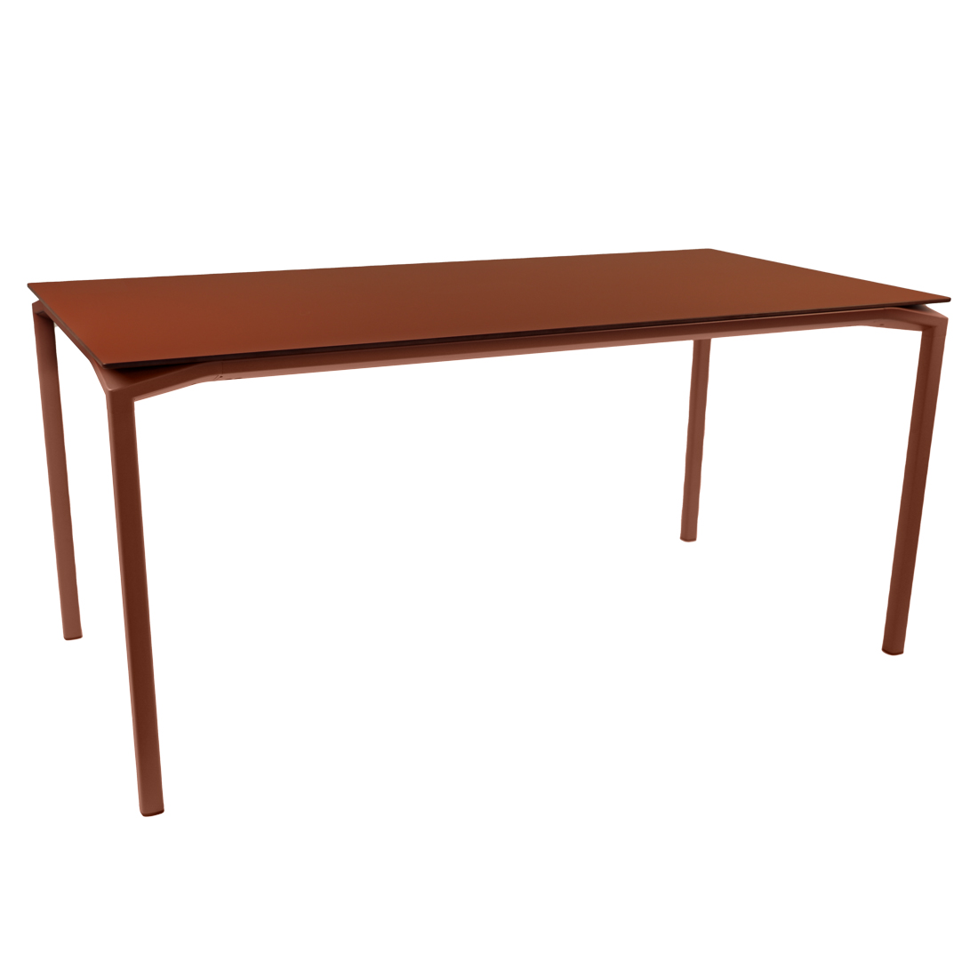 Fermob - Calvi Tisch mit Samtfinish 160x80 cm ockerrot